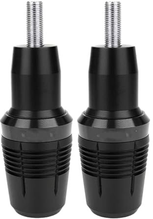 DZSLLOOI Sturzpads Für MT07 Für MT 07 2021 2022 2023 Für MT07 Für Tracer 700 GT 2015-2020 Motorrad CNC Fallender Crash-Schutz Rahmenschieber(Schwarz)