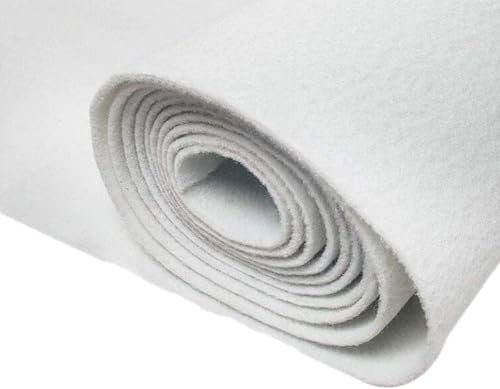 Tapis de Couloir de Mariage Blanc, Tapis d'exposition antidérapant en Rouleau, idéal pour Les cérémonies de Mariage, Les fêtes, Les décorations intérieures et extérieures de Noël, épaisseur