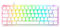 Razer Huntsman V3 Pro Mini - Analoge optische E-Sport Tastatur 60% Format - Snap Tap - Rapid Trigger - Mehrzweck Modifikator Tasten - Doubleshot-PBT-Tastenkappen - QWERTZ DE-Layout | Weiß