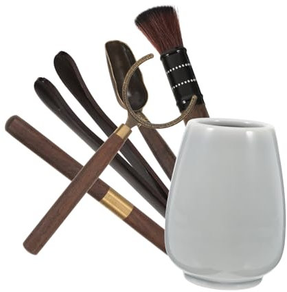 VICASKY Teezeremonie-Flasche Mit Teezubereitungswerkzeugen Robustem Und Widerstandsfähigem Material Für Teezubereitung Und Lagerung