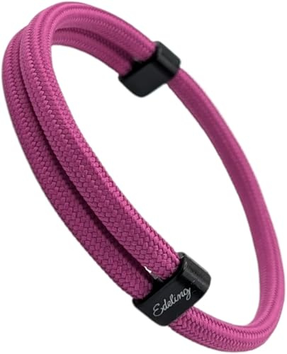 Paracord Armband Herren & Damen - Minimalistisch, Surfer, Outdoor & Segeltau Style - verstellbare Armbänder für Männer, Frauen, Pärchen, Jungs, Mädchen - Surferarmband, Stoff