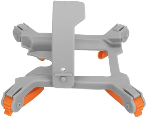 CHICIRIS Drohnen-Fahrwerk, ABS-Silikon, Faltbar, Spinnen-Fahrwerk, 30 Mm Höhe, Verlängerungsbein, Anti-Shedding-Sperre für Mini 4 Pro, Startlandung Im Freien (ORANGE)