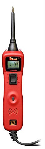 Power Probe 3 Stromsonde Automotive Electrical Circuit Tester Car Tool Automechaniker Werkstatt 12-24V Digitalmultimeter Aktiviert Komponenten durch die Bereitstellung von Strom und Masse PP3CSRED