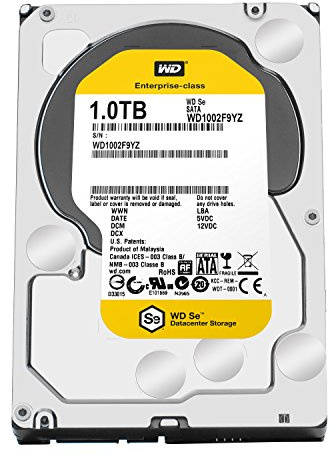 Western Digital wd1002 °f9yz 3,5 1000 Go Serie ata600 7200 RPM