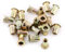 100 / 20Pcs M3-M12 Acier au Carbone Fileté Plat Rivet écrou Bride Rivnut Attache Nutsert(M3/100pcs)