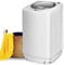RELAX4LIFE Mini Machine à Laver avec Essorage 240W, 3,5KG, avec 6 Cycles de Lavage Sélectionnables, Réglage du Déséquilibre Automatique, Laver Vos Linges de l'Appartement/Camping/Voyage