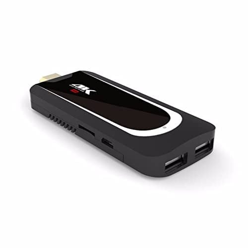 Lihuzmd Dongle Receiver, Amlogic S905X Quad Core Android 7.1 TV Dongle 2GB RAM 16GB ROM 2.4G/5.G Wifi BT 4.0 1080P 4K HD TV Stick