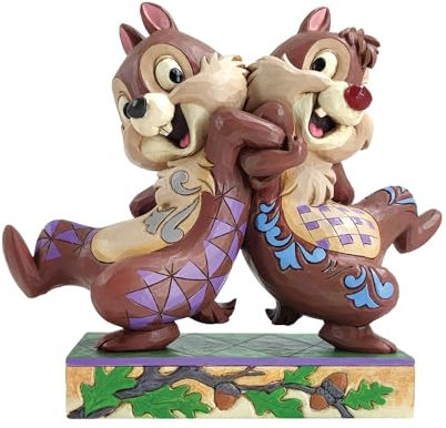 Disney Traditions 6011932 Chip & Dale Figur – Mischievous Mates
