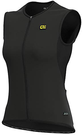 Alé Cycling Women's R-EV1 Thermo Gilet, Black, L
