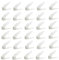 Deuline 30 x Verstellbarer Schuhregal Schuhstapler schuhaufbewahrung Schuhorganizer Schuhhalter Farbe: Weiss 521135