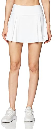 NIKE DX1421-100 W NK DF CLB SKRT Short Sports Skirt Damen White/Black Größe M