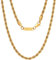 VEXXS Rope Chain Necklace