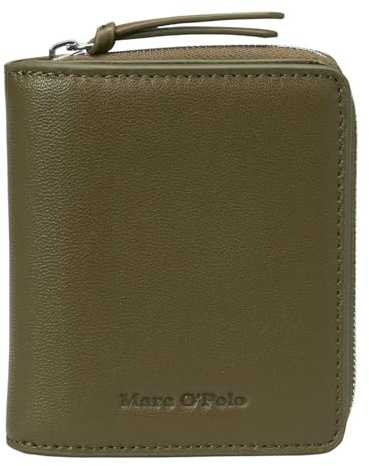 Marc O'Polo Leder Geldbörse Cally Combi Wallet Forest Floor dunkelgrün