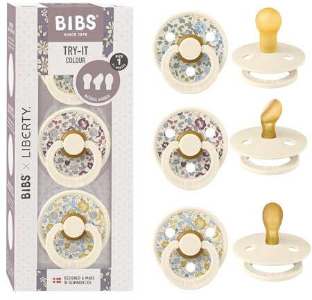 BIBS Colour Liberty Try-It: 3 Schnuller für die einzigartigen Bedürfnisse Ihres Babys