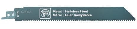 FEIN Säbelsägeblatt HM 205 T8 MSS für Metall und Edelstahl für Akku-Säbelsäge ASAS 18-21 K AS