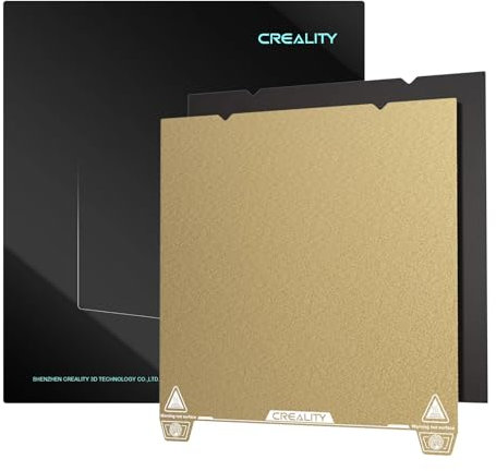 Creality Ender 3 PEI - Placa de construcción para impresora 3D, kit de hojas de plataforma de impresión PEI, magnética, flexible, extraíble, superficie de textura de acero para Ender-3 / S1 / Neo/V2