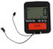 SPORTARC Rudergerät Zähler Monitor, Rudergerät Display Heimtrainer Monitor Stepper LCD Display Monitor Gym Zubehör