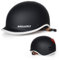 Ckorison Fahrradhelm für Erwachsene, mit USB-wiederaufladbarem Rücklicht, verstellbar, Urban Commuter, Fahrradhelme für Damen und Herren, geeignet für Roller und Skateboard, Größe 56–61 cm, Schwarz