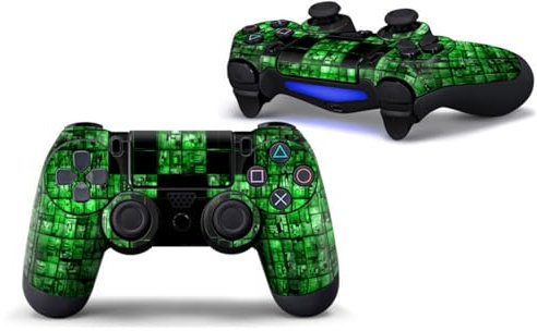 Wonhomke pour Playstation 4 Controller Sticker pour PS4 Controller Vinyl Sticker pour PS4 Controller PVC Skins (PS4-005)