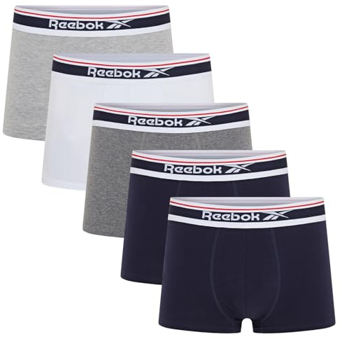 Reebok Herren Jay Boxer Briefs (5er Pack)