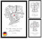 Urhome Personalisiertes Pärchen-Poster mit Wunschadresse – Wo alles begann Kunstdruck | Geschenk für Hochzeit, Jahrestag, LGBTQ+ Paare | Hochwertiger Druck auf Baumwollpapier