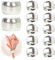 Serviettenringe Silberner,Elegante Metall Serviettenring für Hochzeitsfeier Abendessen Thanksgiving Jubiläum Tischdekoration Napkin Rings(12, Silber)