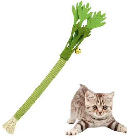 Katzenspielzeug, Stab mit Glöckchen – Spiele für Tiere im Innen- und Außenbereich, Training, Klettern, geistige Stimulation, Simulation, Jagd