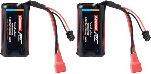 Carrera - 370600052 - Carrera LiFePo4 AKKU 6,4V 1300mAH 13A (Packung mit 2)