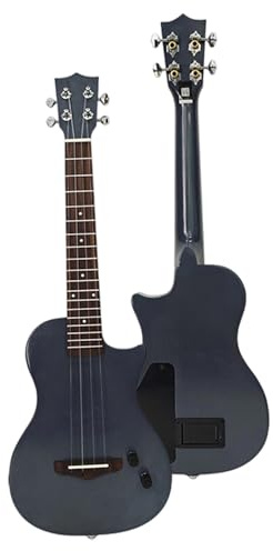 Ukulele 23 Zoll Elektro Ukulele Aus Massivholz Geeignet Für Musikliebhaber Professionelles Üben Und Auftritte(Type 2)