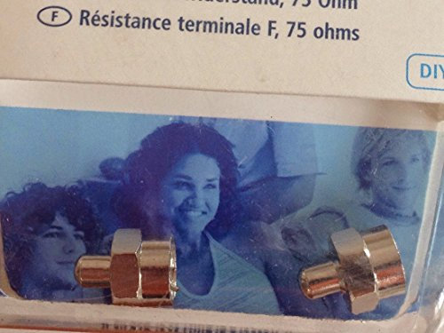Vivanco SAT F-Abschlusswiderstand, F-Kupplung -> Abschlusswiderstand, 75 Ohm