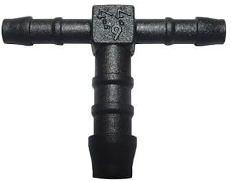 1 x Raccord tuyau en T Forme Réducteur 4–6 – 4 mm Raccord tuyau tuyau à air Té