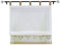 Joyswahl Voile Raffrollo mit Schlaufen Weihnachten halptransparenter Gardine »Elch« Schals Fenster Vorhänge BxH 140x155cm Kaffee 1er Pack