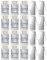 GeekerChip 20 Pezzi Plug Connettori di Rete Cat6,Placcato in Oro 24K per CAT 6,CAT 5e e CAT 5 Schermato RJ45 8P8C Connettore per STP Ethernet Network Cavo Spina Modulare a Crimpare, Router