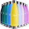 HoneyHolly Thermosflasche Kinder, 350ml Vakuum Isolierte, Edelstahl Trinkflasche Kinder, BPA-frei Auslaufsichere, Thermoskanne kinder für Sport, Baby, Kleinkinder, Kindergarten, Wasserflasche Kinder