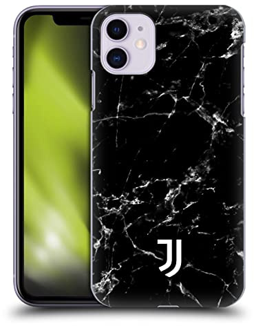 Head Case Designs Offizielle Juventus Football Club Schwarz 2 Marmor Harte Rueckseiten Handyhülle Hülle Huelle kompatibel mit Apple iPhone 11