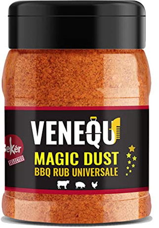 VENEQU MAGIC DUST BBQ DRY RUB UNIVERSALE 150 gr | Ideale per Pollo, Maiale, Manzo | 100% Made in Italy
