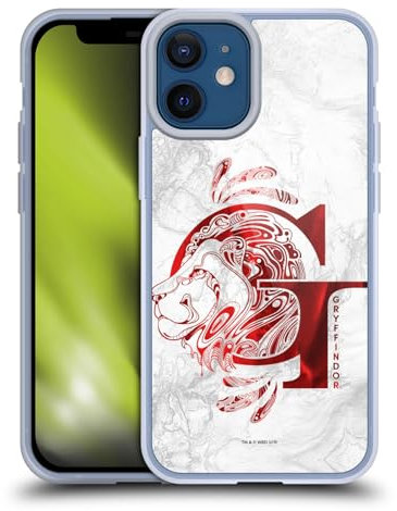 Head Case Designs Officially Licensed Harry Potter Gryffindor Aguamenti Deathly Hallows IX Soft Gel Case Compatible With Apple iPhone 12 Mini
