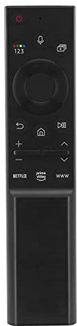 Universal Solar-Charging Remote Control Compatible for Samsung BN59-01357C QLED 8000 Series Smart TV with Netflix Prime & WWW