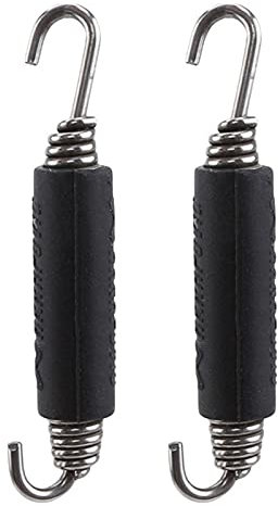 weizai 2 ressorts d'expansion pour pot d'échappement moto - En acier inoxydable