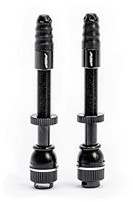 PMP VTR-40 - Road Tubeless Ventile Plus, mit +280% Volumen. Anti-Verstopfung. Kompatibel mitFelgen hoch bis zu 40 mm.