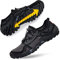 DimaiGlobal Randonnée pour Hommes Chaussures Légères Respirantes en Plein air Sandales en Maille à Séchage Rapide Plage Fisherman Chaussures Décontractées 42EU Gris
