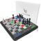 Bryght Labs – ChessUp – Elektronisches Schachbrett – Integrierte Schachmaschine & Instruktor – Inklusive Schachset TouchSense-Steine – Beleuchtetes intelligentes Schachbrett – Funktionen KI,
