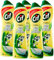 5 x Cif Reinigungscreme mit Zitronenduft mit Mikro-Kristallen für verschiedene Oberflächen – 5 Flaschen à 500 ml
