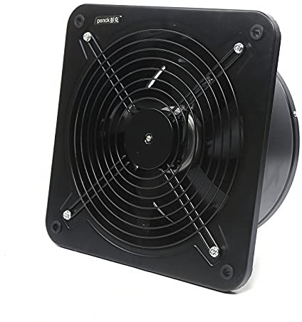 Futchoy Ventilador extractor de 300 mm para montaje en pared, silencioso, para el hogar, baño, 150 W, para ventilador de ventilación, cocina, baño, loft y sótano