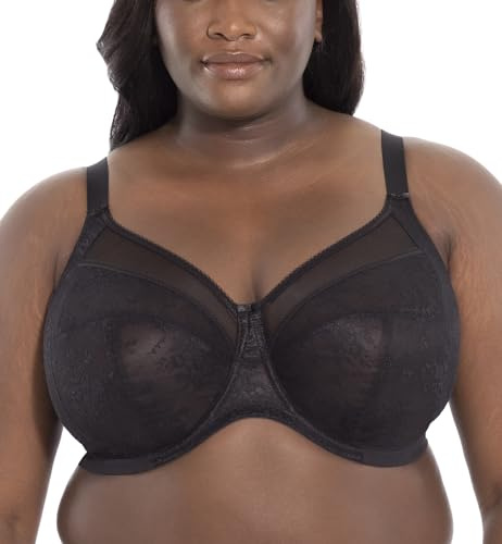Goddess Verity Underwired Bra (40FF, Black)