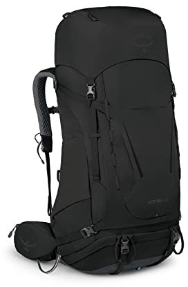 Osprey Kestrel Herren Rucksack, 68L, Black, S/M