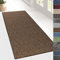 KARAT Teppich Läufer für Küche, Flur & Wohnraum - Teppichläufer auf Maß - Meterware - Flurteppich - Küchenläufer - Wohnzimmer Teppich (80 x 250 cm, Alto - Braun)