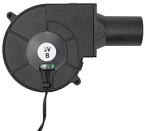 Goshyda Ventilador USB de 3,8 Pulgadas, Modo de 3 Velocidades, Ventilador de Refrigeración sin Escobillas para Impresora 3D Electrónica de PC, Alimentado por USB, Fácil Instalación