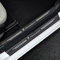 4 Pièces Protection Seuil de Porte de Voiture pour Peugeot 208 2008 207 301 308 408 4008 508 5008 Rifter, Autocollant en Cuir de Fibre de Carbone Plinthes pour Auto Accessoires B