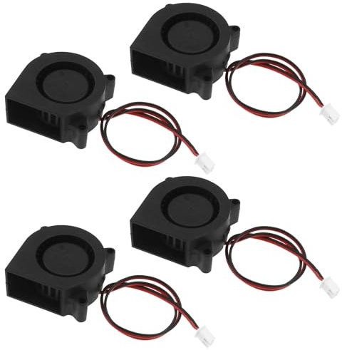 EMSea 4pcs Cooling Fan of 4020 for 3D Printers Blowers Voltage 24V 7500PRM Fast and Efficient Cooling Equipped Wire Easy Connection Plug and Play Consistent Long-lasting and Stable Performance
